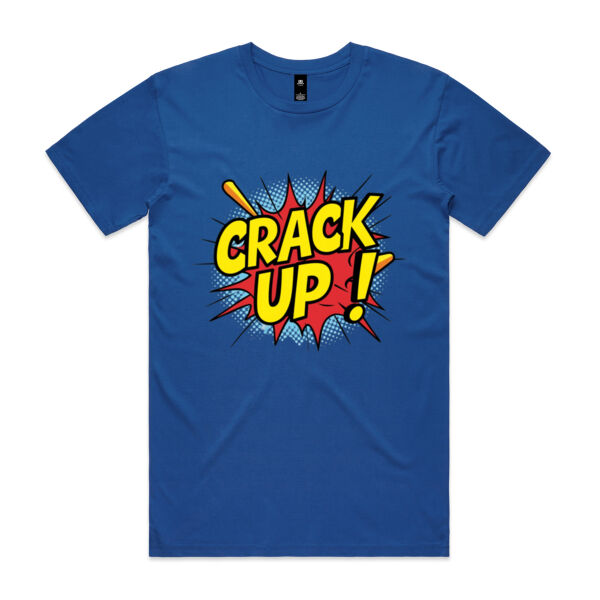 Crack Up! - AS Colour Mens Staple T shirt Thumbnail