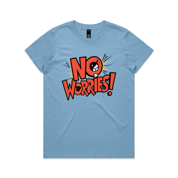No worries! - AS Colour Womens Maple Tee Thumbnail