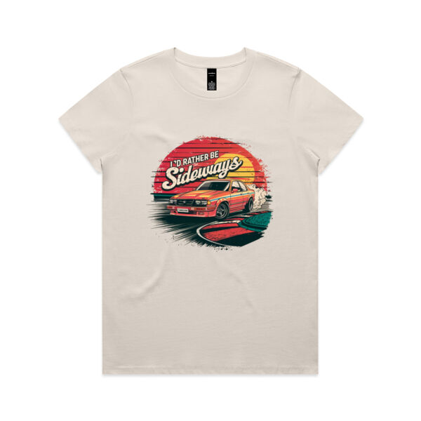 Sideways Holden - AS Colour Womens Maple Tee Thumbnail