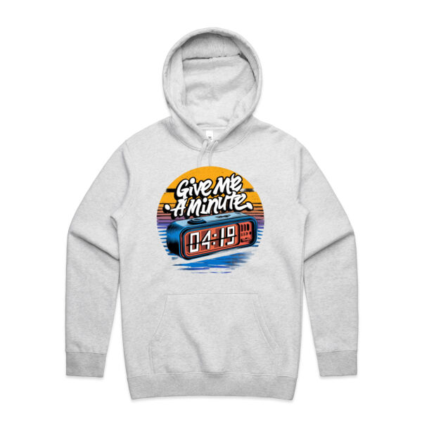 Give Me A Minute - AS Colour Mens Stencil Hoodie Thumbnail