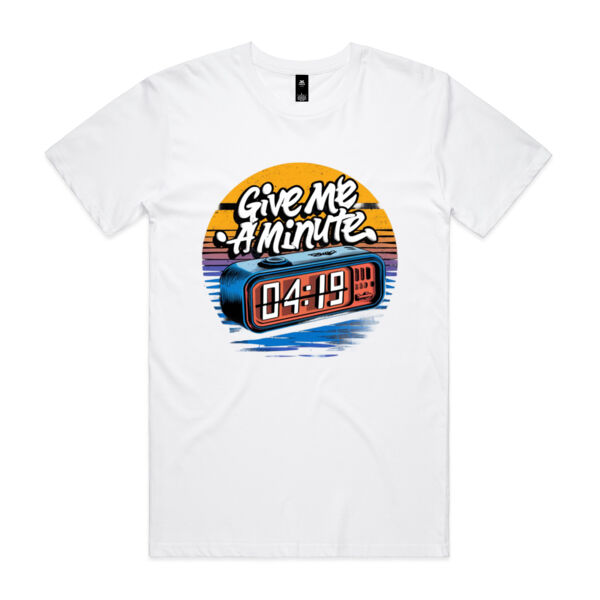 Give Me A Minute - AS Colour Mens Staple T shirt Thumbnail