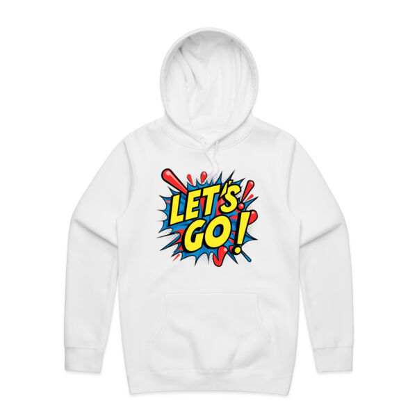 Let's Go! - AS Colour Mens Stencil Hoodie Thumbnail
