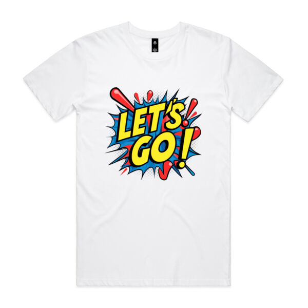 Let's Go! - AS Colour Mens Staple T shirt Thumbnail