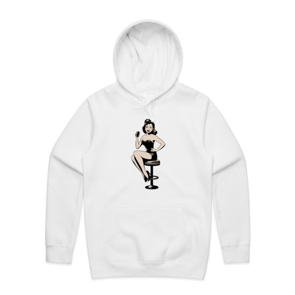 Barstool Pose - AS Colour Mens Stencil Hoodie Thumbnail