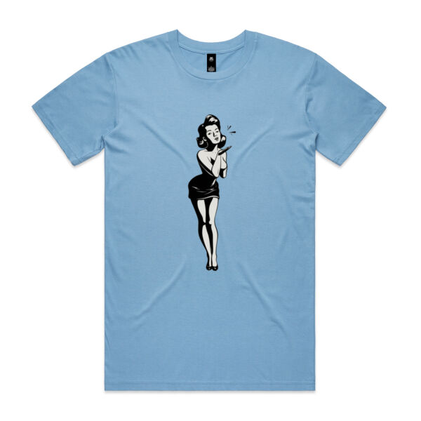 Blow a kiss - AS Colour Mens Staple T shirt Thumbnail