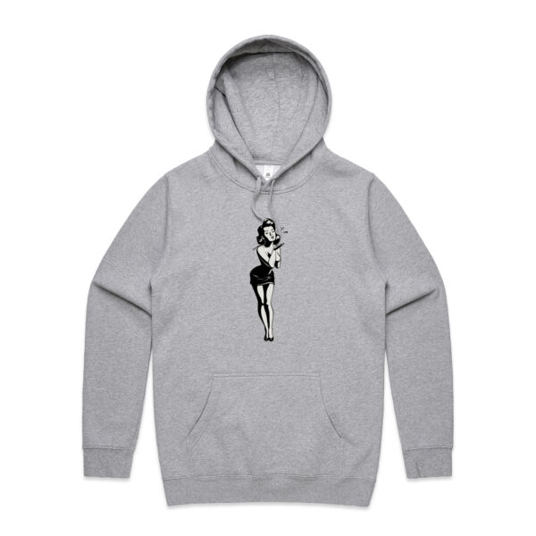 Blow a kiss - AS Colour Mens Stencil Hoodie Thumbnail