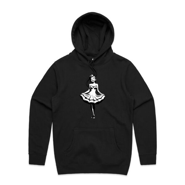 Holding Dress - AS Colour Mens Stencil Hoodie Thumbnail