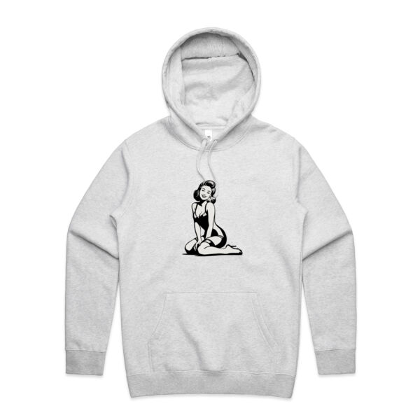 Kneeling - AS Colour Mens Stencil Hoodie Thumbnail