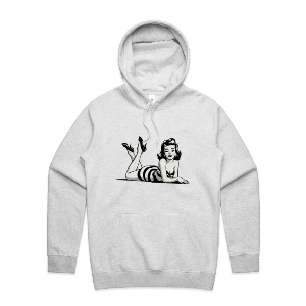 Lying forward - AS Colour Mens Stencil Hoodie Thumbnail