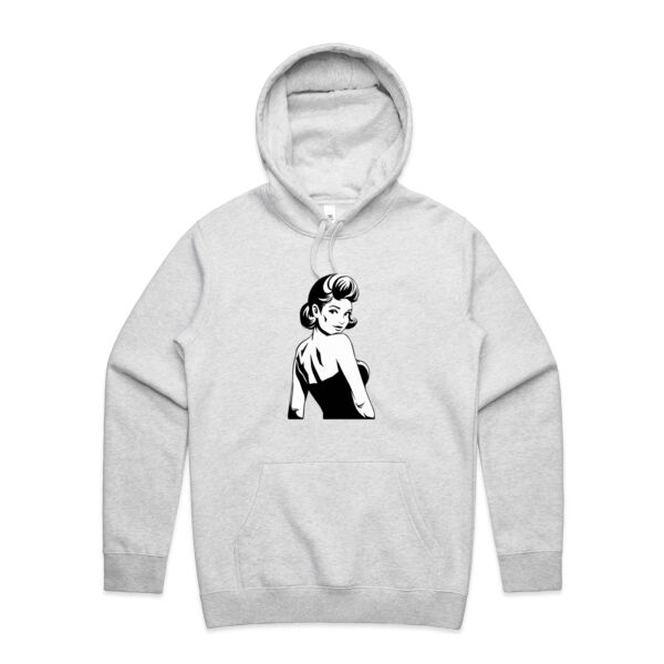 Over the shoulder - AS Colour Mens Stencil Hoodie Thumbnail