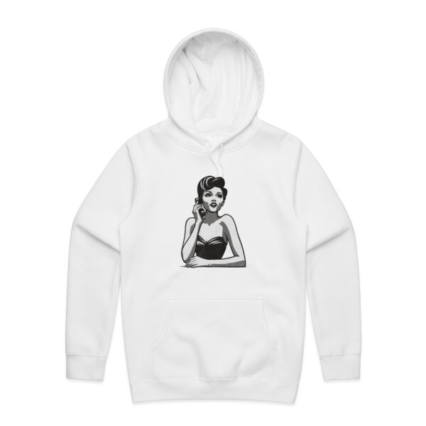 Call Me - AS Colour Mens Stencil Hoodie Thumbnail