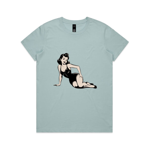 Reclining - AS Colour Womens Maple Tee Thumbnail