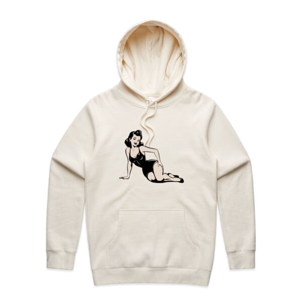 Reclining - AS Colour Mens Stencil Hoodie Thumbnail