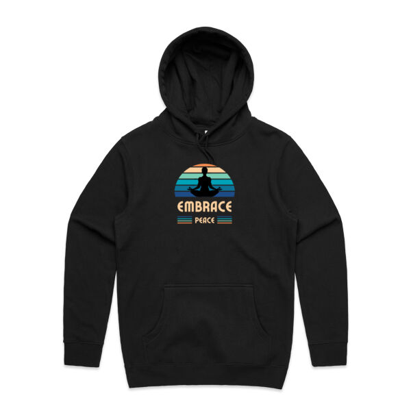 Embrace Peace - AS Colour Mens Stencil Hoodie Thumbnail