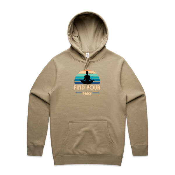 Find Your Peace - AS Colour Mens Stencil Hoodie Thumbnail