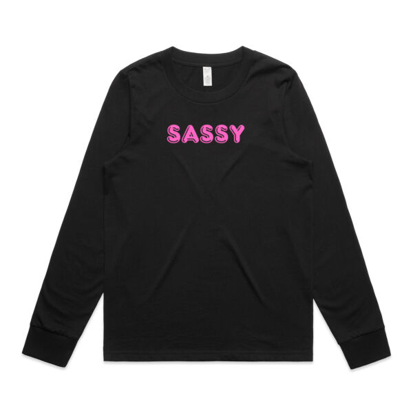 Sassy - AS Colour Womens Maple Longsleeve Tee Thumbnail