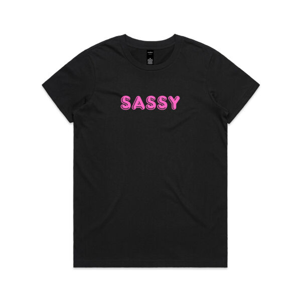 Sassy - AS Colour Womens Maple Tee Thumbnail