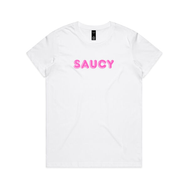 Saucy - AS Colour Womens Maple Tee Thumbnail
