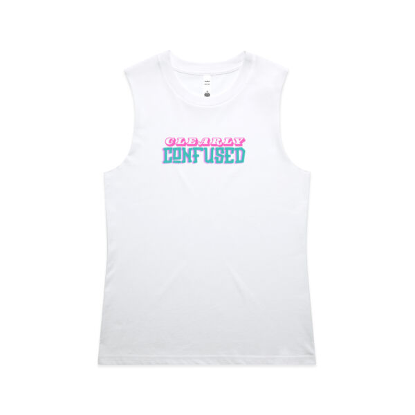 Clearly Confused - AS Colour Womens Maple Tank Thumbnail