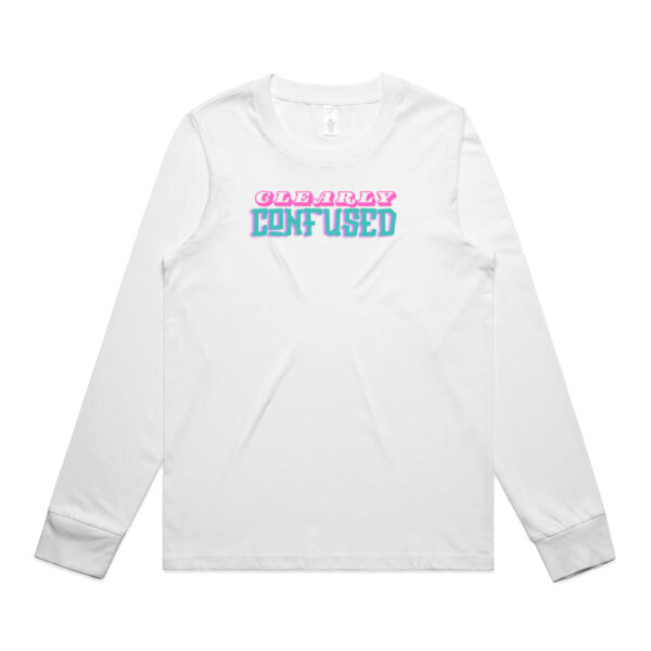Clearly Confused - AS Colour Womens Maple Longsleeve Tee Thumbnail