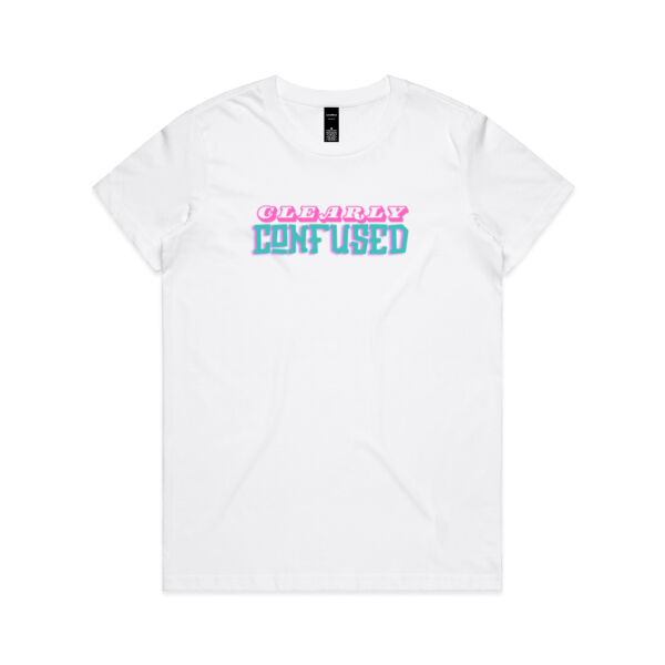Clearly Confused - AS Colour Womens Maple Tee Thumbnail