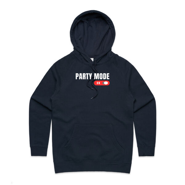Party Mode On - AS Colour Womens Supply Hood Thumbnail