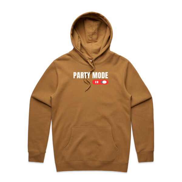 Party Mode On - AS Colour Mens Stencil Hoodie Thumbnail
