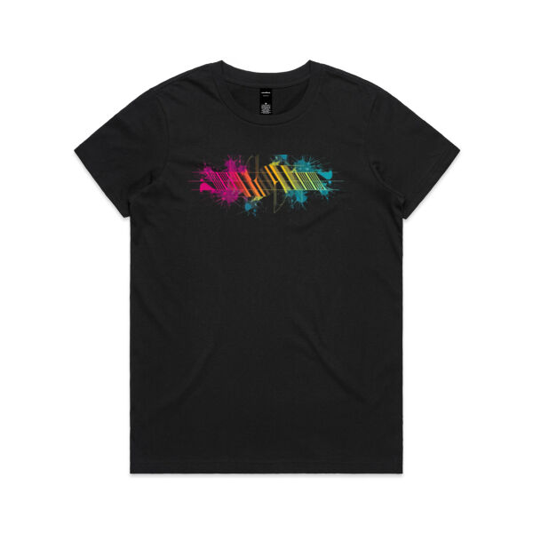Splatter - AS Colour Womens Maple Tee Thumbnail