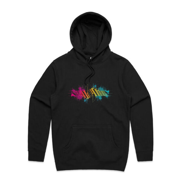 Splatter - AS Colour Mens Stencil Hoodie Thumbnail