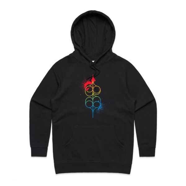 Rainbow - AS Colour Womens Supply Hood Thumbnail