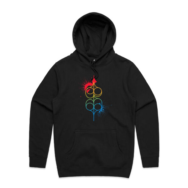 Rainbow - AS Colour Mens Stencil Hoodie Thumbnail