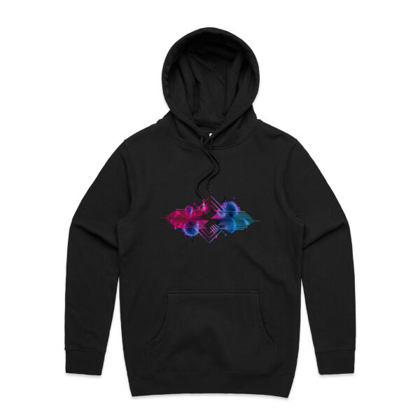 Pink & Purple Cloud - AS Colour Mens Stencil Hoodie Thumbnail