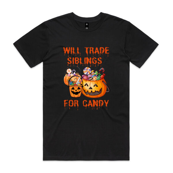 Will Trade Siblings For Candy - AS Colour Mens Staple T shirt Thumbnail