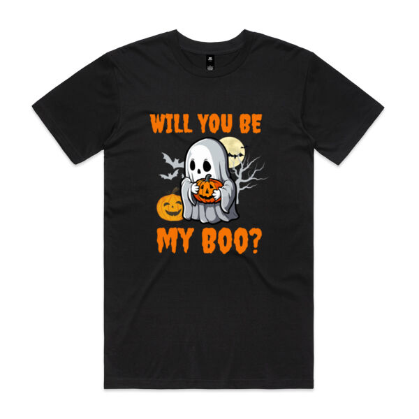 Will You Be My Boo? - AS Colour Mens Staple T shirt Thumbnail