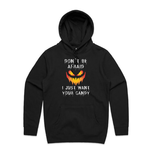 Don't Be Afraid, I Just Want Your Candy - AS Colour Mens Stencil Hoodie Thumbnail