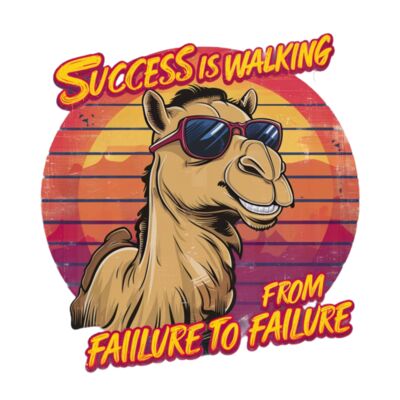 Success is walking from failure to failure Thumbnail