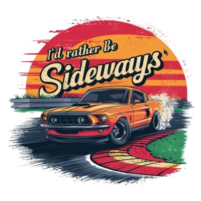 Sideways Mustang Thumbnail