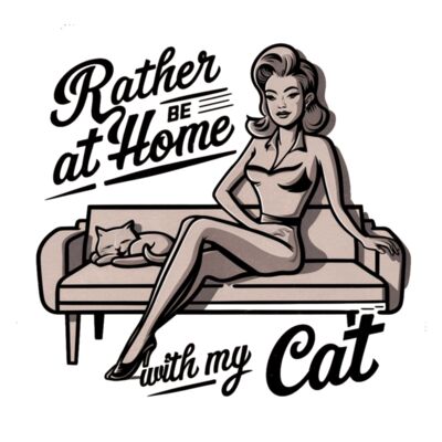 Rather Be At Home With My Cat Thumbnail