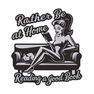 Rather Be At Home Reading A Good Book Thumbnail