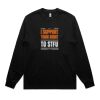 AS Colour Mens Heavy Long Sleeve Tee Thumbnail